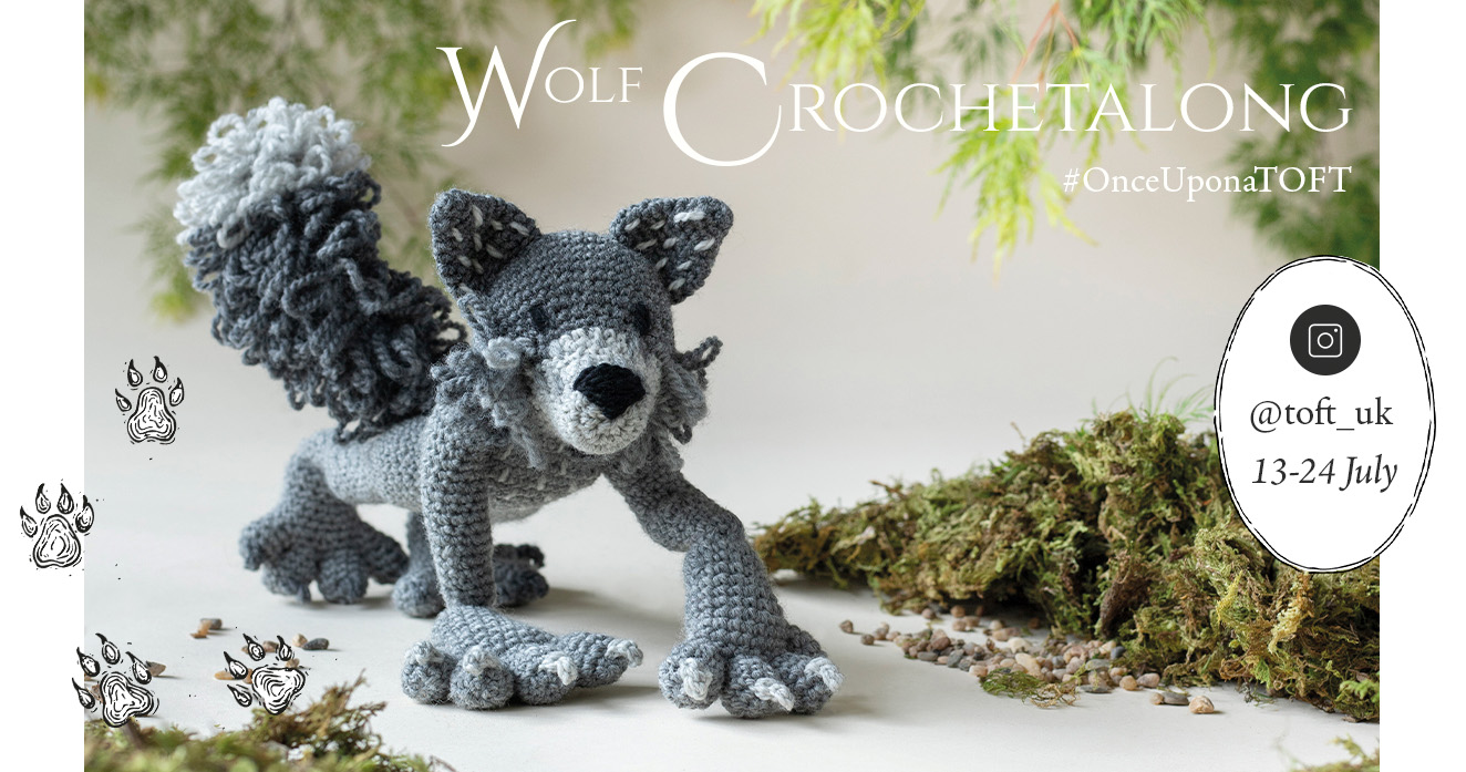 Wolf CAL crochetalong instagram fairy tales kerry lord learn to crochet